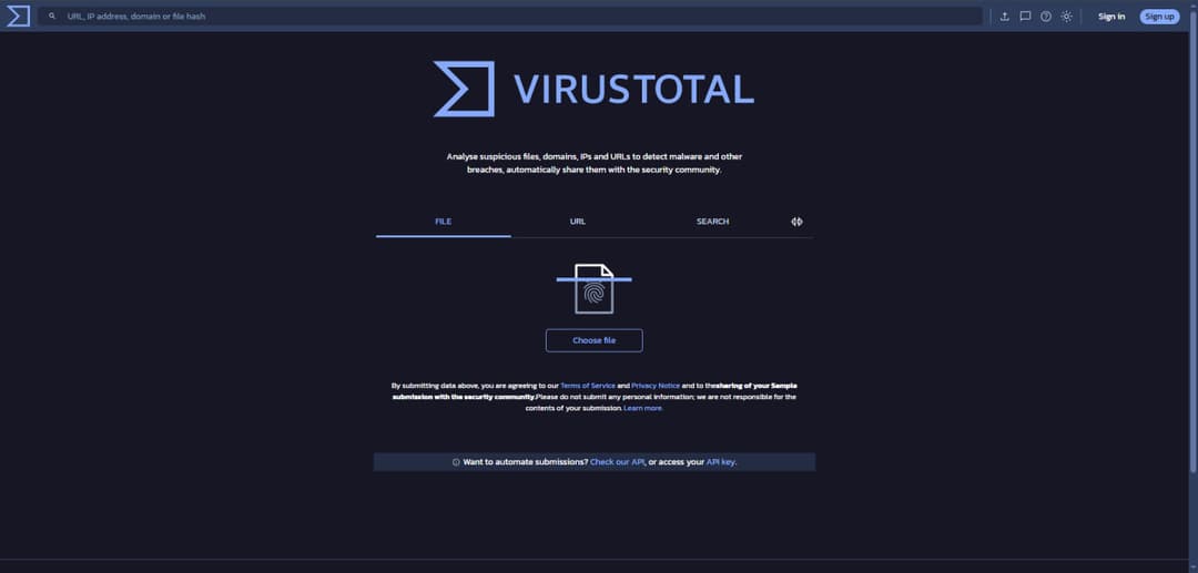 VirusTotal